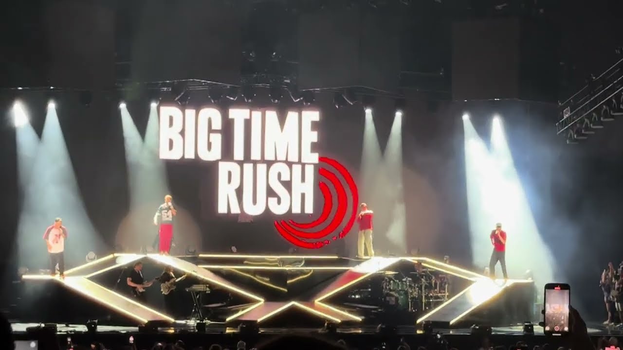 Big Time Rush (BTR in real life Tour 2025) Jiffy Lube Live Bristow Va 07/20/25