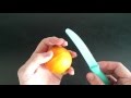 52 как почистить апельсин и не испачкать ногти - how to clean and does not stain   orange nails