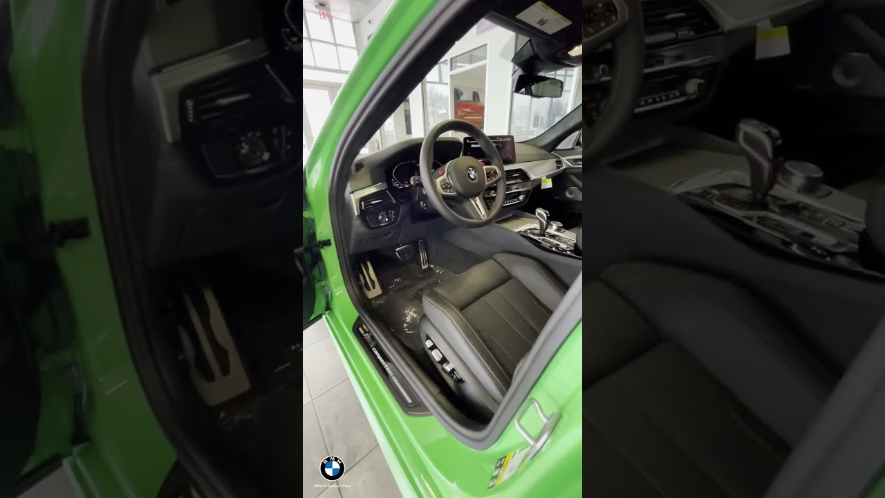 2023 BMW M5 Competition Looks Amazing in Java Green.