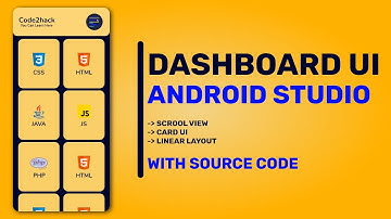 Make A Dashboard UI | Android Studio | In Hindi | Source Code ↧