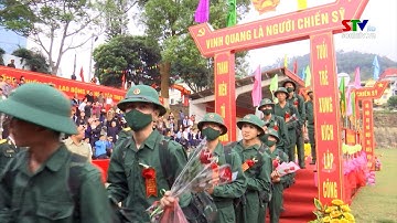 Bắc Yên tổ chức lễ giao nhận quân năm 2023