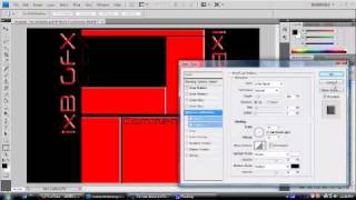 How to Make a Basic YouTube Background In Photoshop Cs4 (Voice Tutorial)