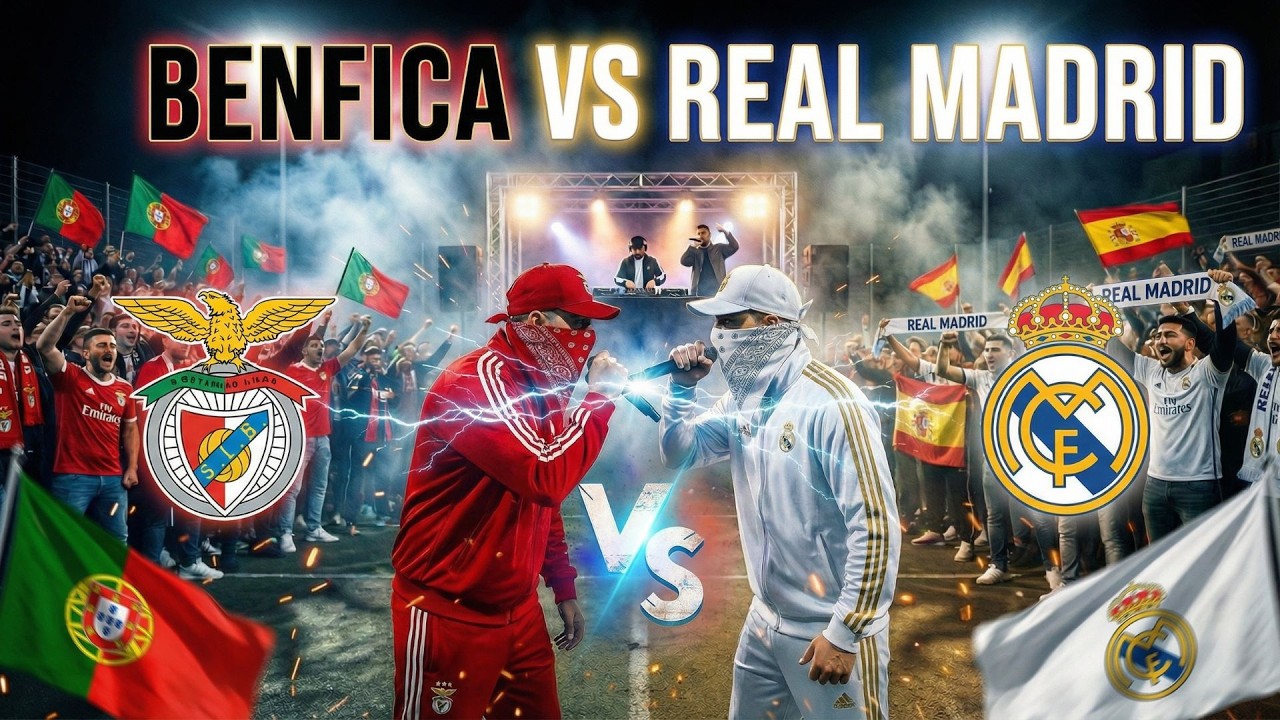 BENFICA vs REAL MADRID 🔥 UCL Rap Battle #3 🇵🇹🇪🇸 | European Giants Clash