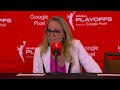 Las Vegas Aces vs. Golden State Valkyries Game 3 Semifinals Postgame Press Conference