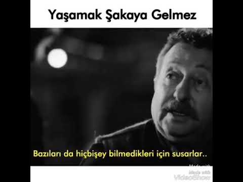 Yaşamak şakaya gelmez hayat bu