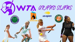 WTA Grand Slam Winners All Time (Open Era)