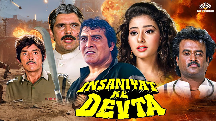 Superhit Action Movies | Insaniyat Ke Devta Full Movie HD - Raaj Kumar, Vinod Khanna, Rajinikanth