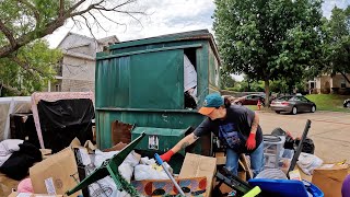 Back to the Overflowing Dumpsters! We Found Cash, Electronics, and More!
