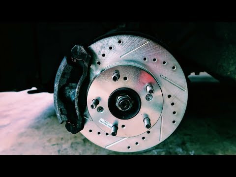 INSTALLING NEW ROTORS & PADS ON THE HONDA CIVIC