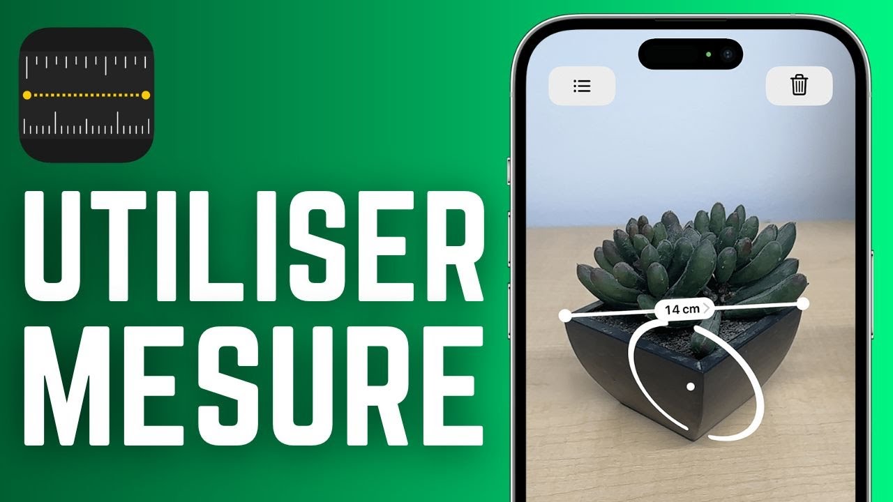 Comment Utiliser Mesure Iphone ( FACILE ) - YouTube