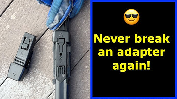 How NOT to break your Bosch windshield wiper adapter when installing.