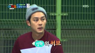 [HIT]우리동네예체능-허당 성혁, 180도 달라졌다 ‘투혼’.20150120