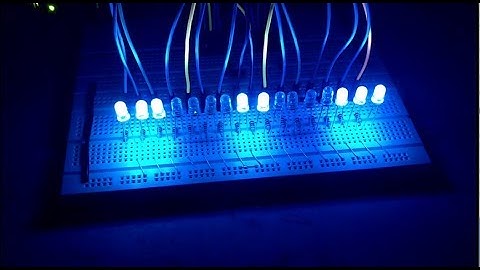 How to Control a LOT of LEDs with Arduino & 74hc595