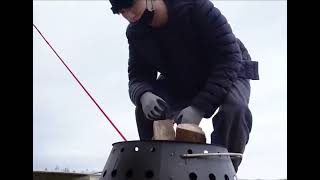 Kookie is setting the campfire 🔥- Jungkook's Camping Vlog 💜