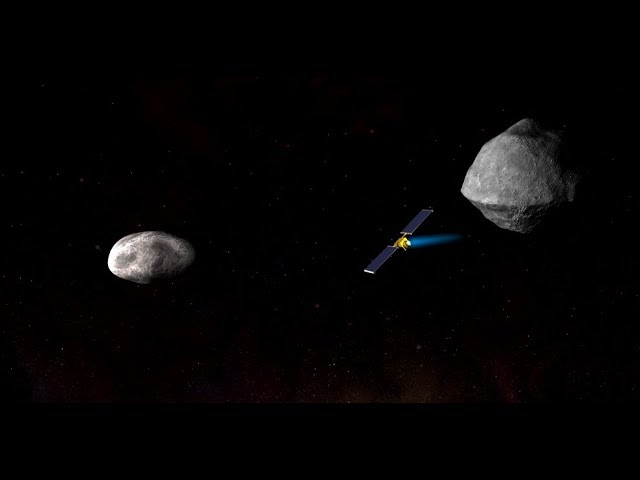 NASA выбрало SpaceX для миссии по «тарану» астероида. Фото.