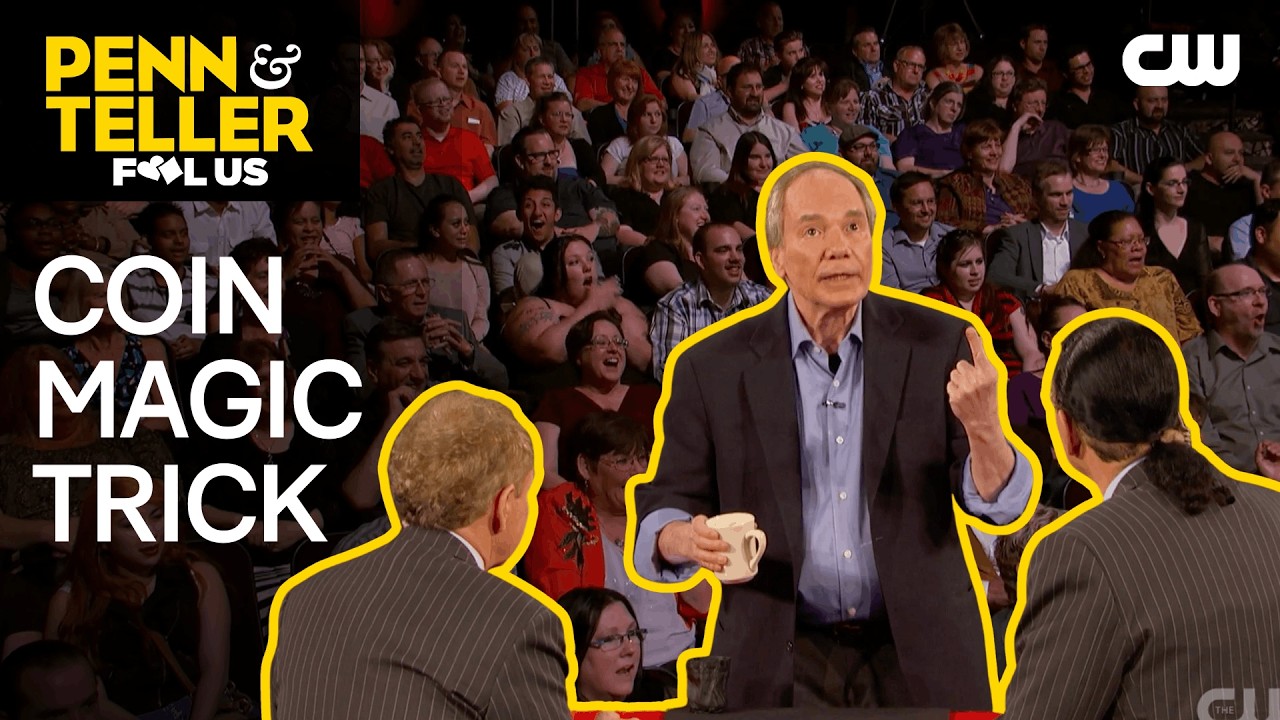 Magician David Roth Performs Coin Magic Tricks | Penn & Teller: Fool Us | The CW