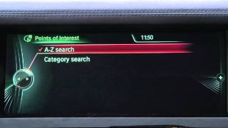 BMW Navigation Interactive Map