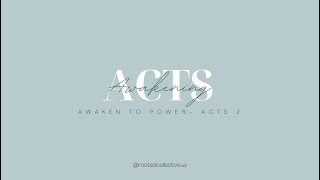 Awakening to God s Power Acts 2