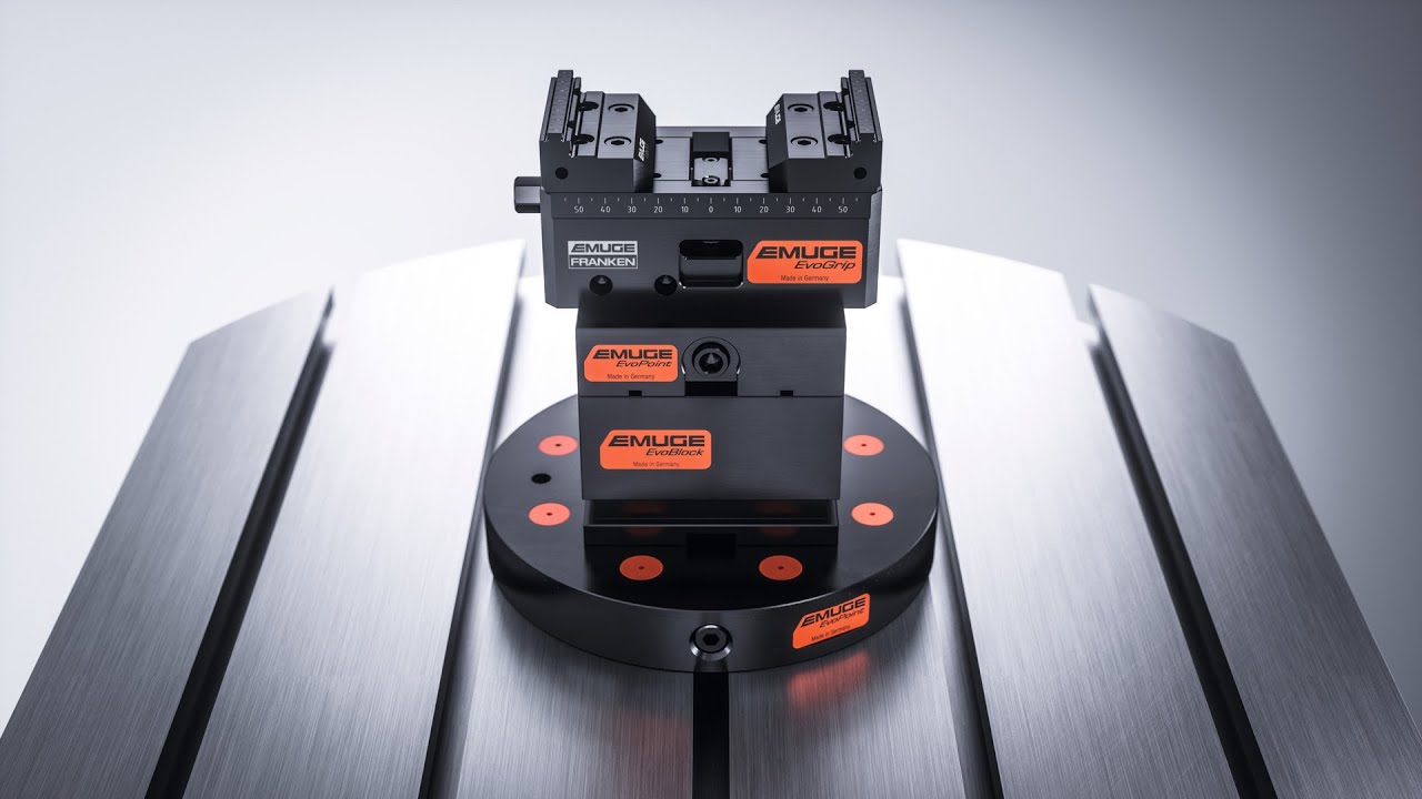 The 5-Axis Vise Every Shop Needs | EvoGrip by EMUGE