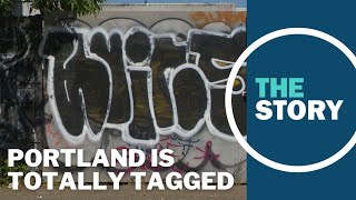 Portland police make arrest related to the city’s much larger graffiti problem