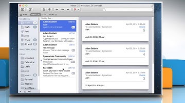 How to step through a conversation in the Preview Pane of Mail app in Mac® OS X™