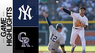 Yankees vs. Rockies Game Highlights (7\/14\/23) | MLB Highlights