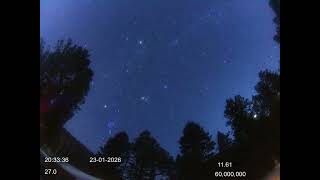 Night Sky Above Helena Mt 20260123
