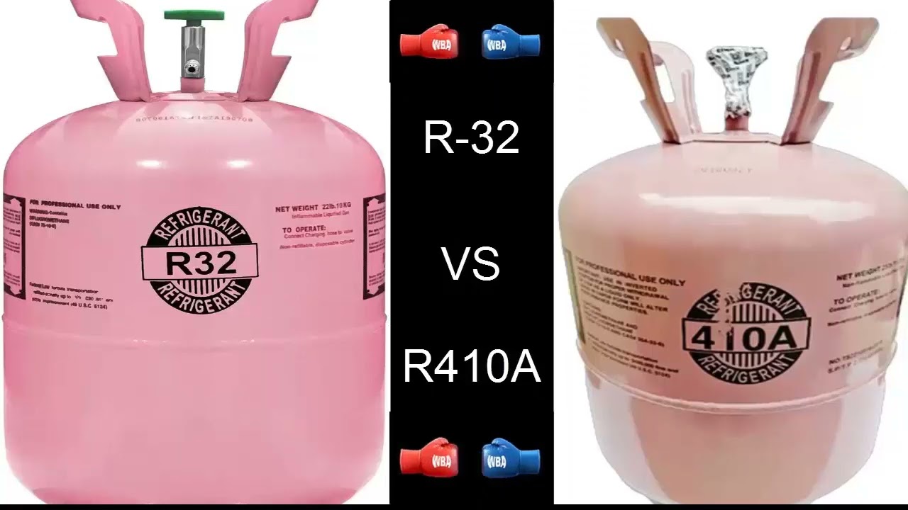 Différences entre les gaz R32 et R410a 