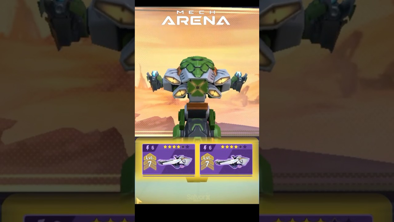 🌈Best Shock Combo? Slingshot + Arc 6 in Action! ⚡| Mech Arena  