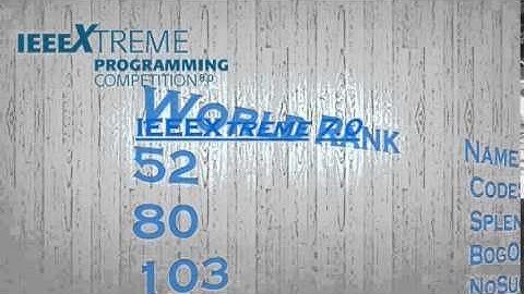 IEEExtreme University of Moratuwa