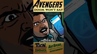 Doctor Doom breaks Reed Richards - TOON SANDWICH #funny #marvel #avengers #doomsday #comedy