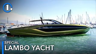 4,000-HP Lamborghini Yacht On The Water