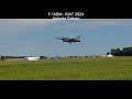 F-16BM arrival at RIAT 2024
