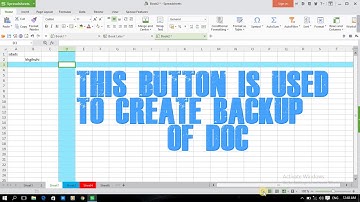 Wps spreadsheet tutorial 1| basic tutorial of spreadsheet| similar to excel