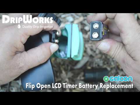 Flip Open LCD Timer Battery - Installation