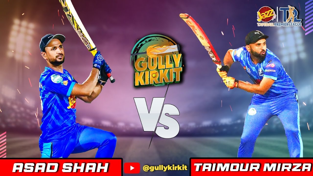 Asad Shah VS Taimour Mirza l Gully Kirkit - YouTube