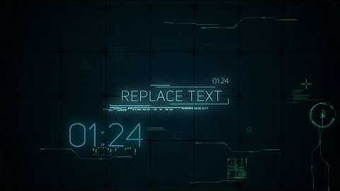Hi Tech Glitches Countdown and Titles - After Effects Template