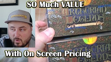 Sorcery Arthurian Legends 2 Box Opening - SO much Value, Signs of life in the Market