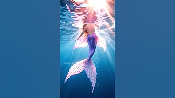 A Beautiful Mermaid #mermaid #shorts