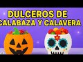 🎃💀 "Cómo Hacer Dulceros Fáciles para Día de Muertos y Halloween 🎃 | Calabaza y Calavera DIY"