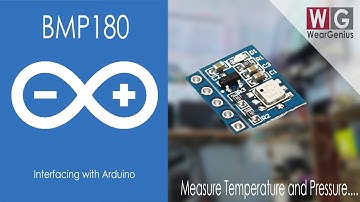BMP180 I2C Temp./Pressure sensor Interfacing in details | Arduino