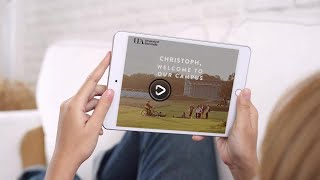 Personalised video message example
