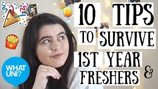 10 TIPS TO SURVIVE FRESHERS/FIRST YEAR! | Charlotte Emily screenshot 2