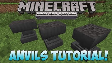 Minecraft: Xbox 360 - How To Make Anvils! [TU14 Feature]