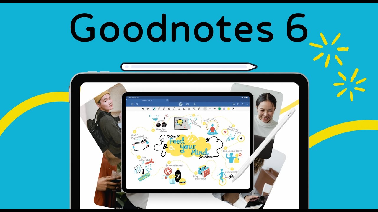 Goodnotes 6 review cách đăng nhập tuyệt vời nhất | Gauapple - YouTube