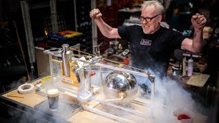 Adam Savage Builds a Hero's Engine Sweet Cream Pourer!
