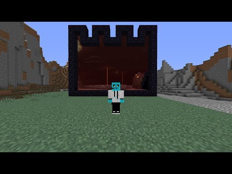 Minecraft Better Portals Mod - Portalların İçi Gözüküyor