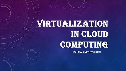 Virtualization in Cloud Computing | hardware Virtualization | operating system virtualization