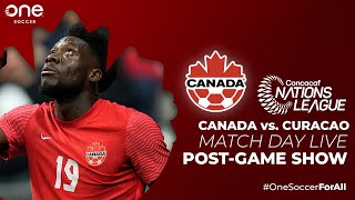 POST-GAME: CANADA vs. Curacao in 2022 Concacaf Nations League