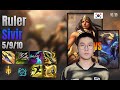 Ruler Adc Sivir vs Ezreal lol KR solo rank Full Game 16.10 | 룰러 시비르 vs 이즈리얼